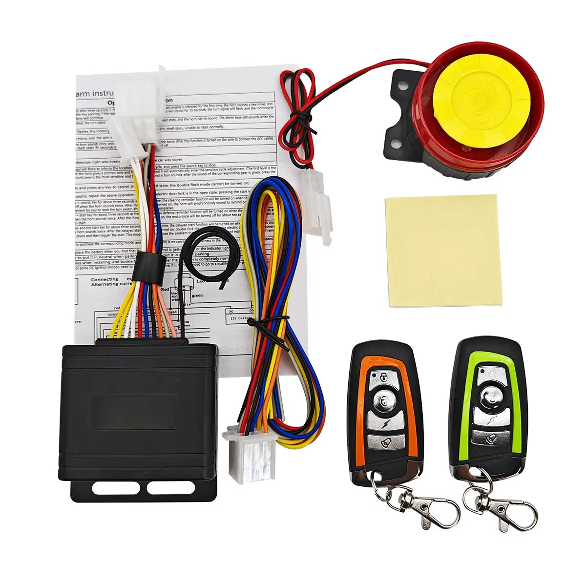 Sistema Completo de Alarma para Motocicleta