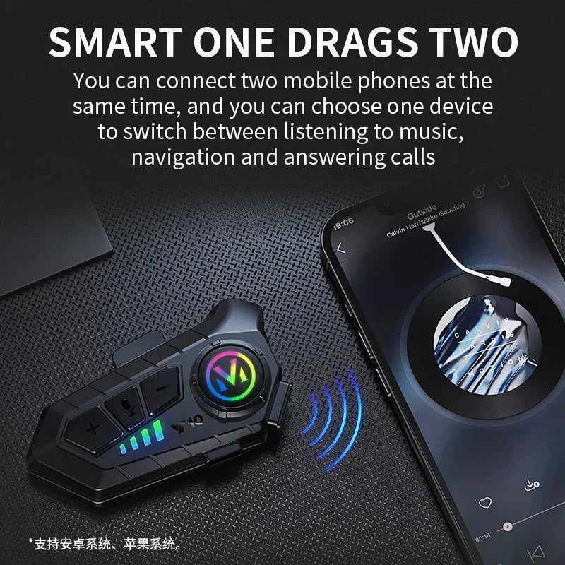 Auricular Bluetooth de Motocicleta