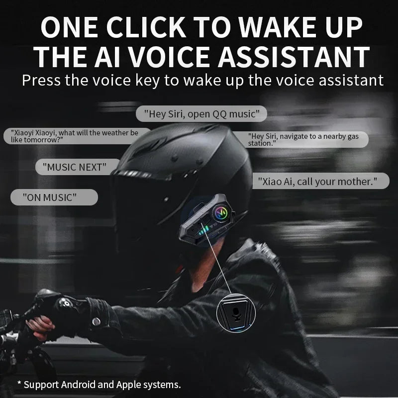 Auricular Bluetooth de Motocicleta