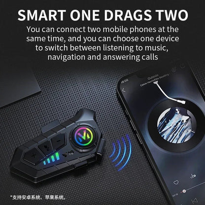 Motorcycle Bluetooth Headset